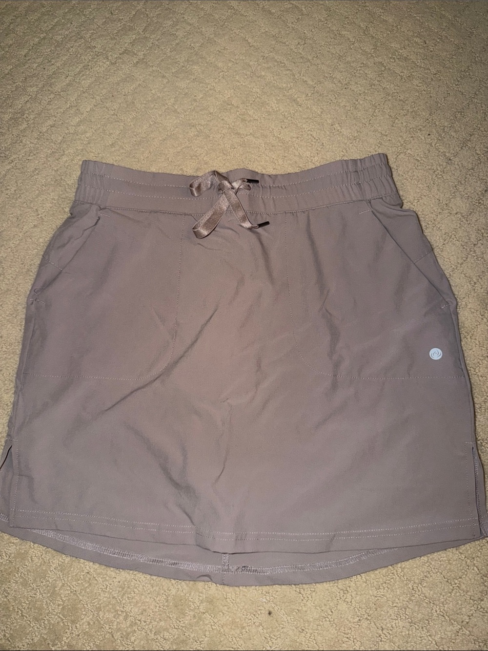 Apana women's skort — mauve taupe